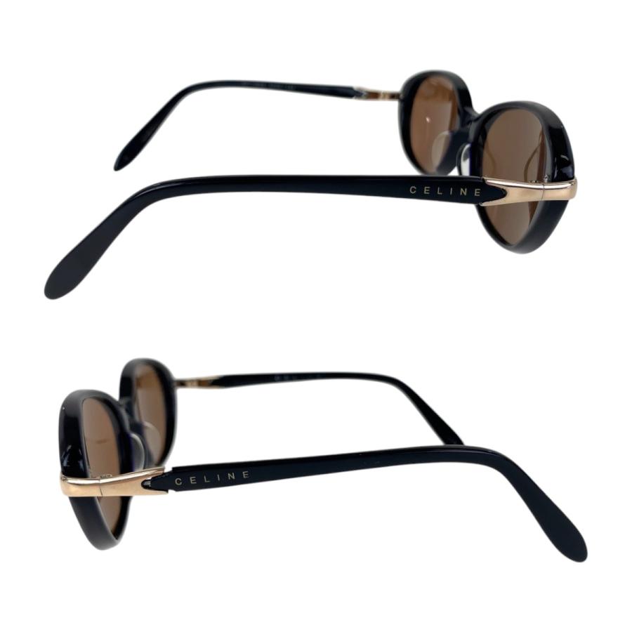 CELINE（セリーヌ） 美品 ヴィンテージ ブラウン ゴールド金具