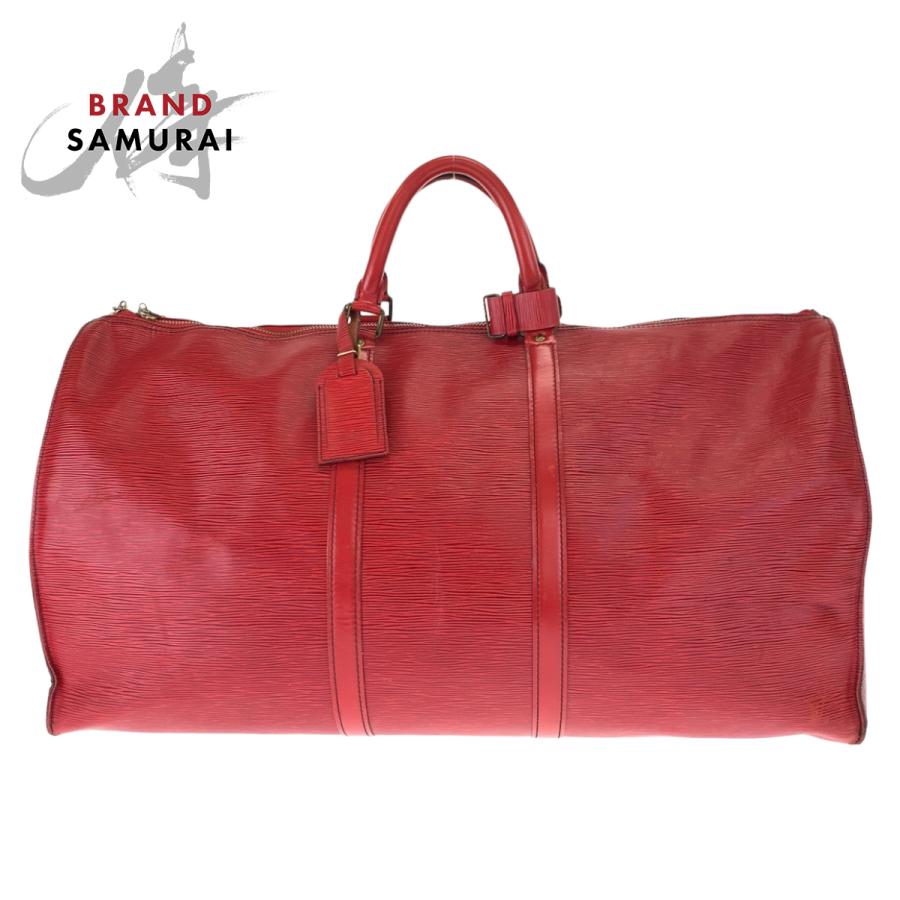 LOUIS VUITTON（ルイ・ヴィトン） エピ キーポル60 レッド 赤 ゴールド