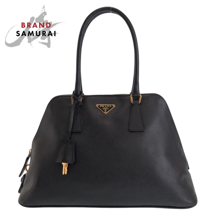 PRADA（プラダ） サフィアーノ ブラック 黒 ゴールド金具 レザー