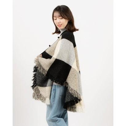 CLANE（クラネ） CLANE WIDE CHECK PONCHO （MIX） : ブランド公式