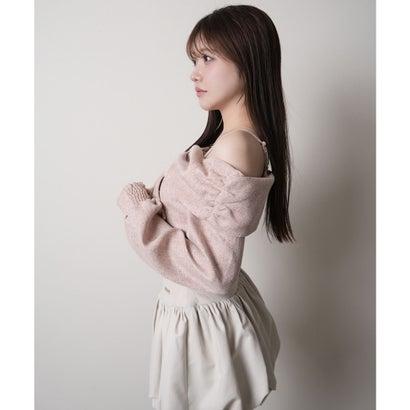 LIP SERVICE（リップサービス） リボンオフショルロングスリーブ