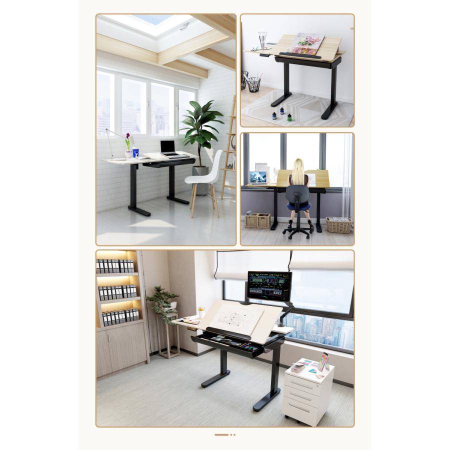 FlexiSpot 昇降デスク 天板角度調整 昇降テーブル FlexiSpot ED1B