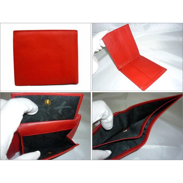 Paloma Picasso パロマピカソ レザー 2つ折り財布 （レッド