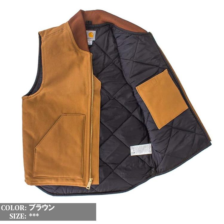 Carhartt（カーハート） ベスト リラックスフィット ダック ワーク