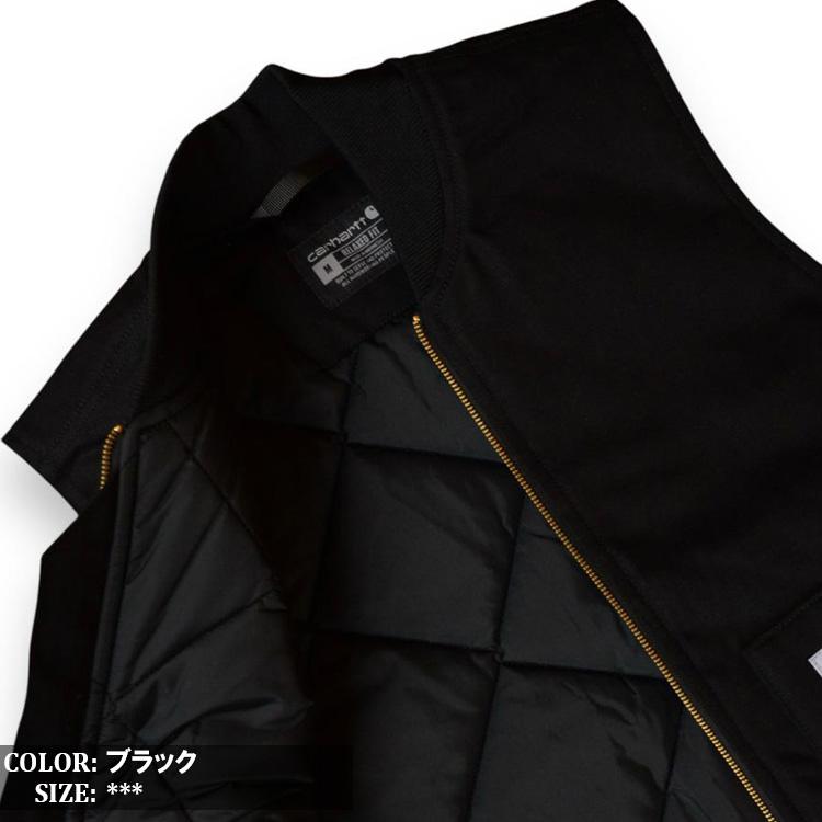 Carhartt（カーハート） ベスト リラックスフィット ダック ワーク