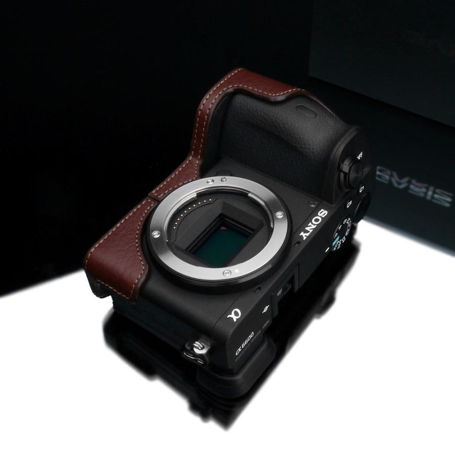 GARIZ GARIZ/ゲリズ SONY α6600 用 本革カメラケース XS-CHA6600BR
