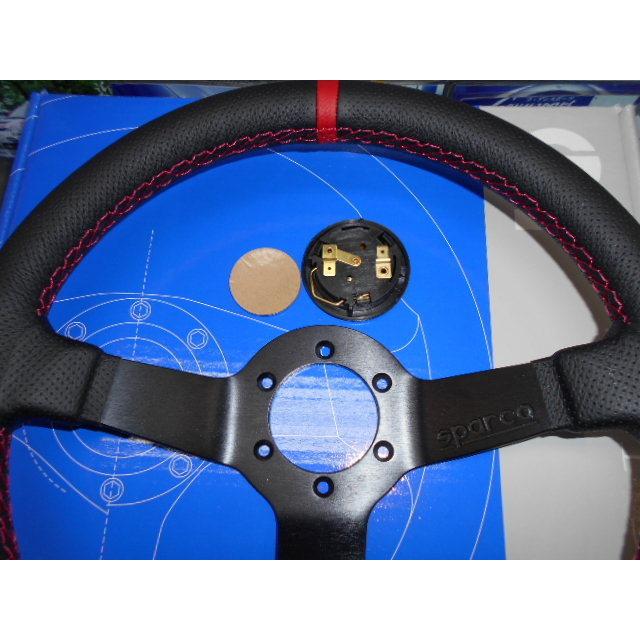 SPARCO スパルコ R330 CHAMPION ステアリング ディープBKスポーク x