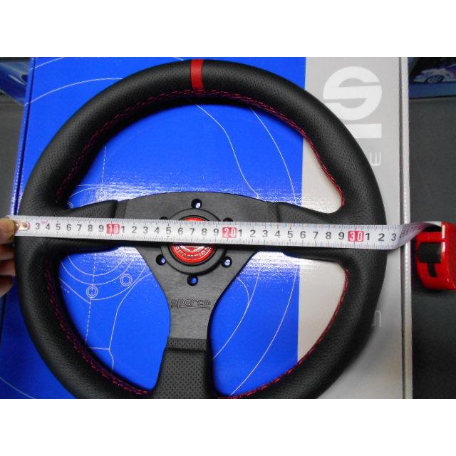 SPARCO スパルコ R383 CHAMPION フラットステアリング スムースレザー