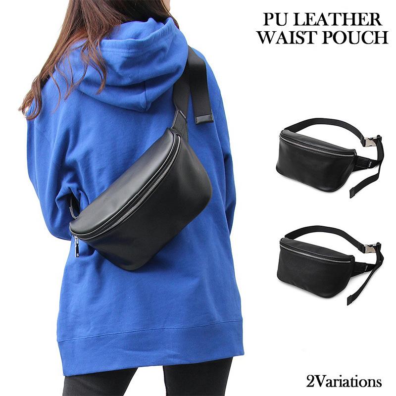 REGiSTA（レジスタ） PUレザーウエストバッグ ヒップバッグ ボディ