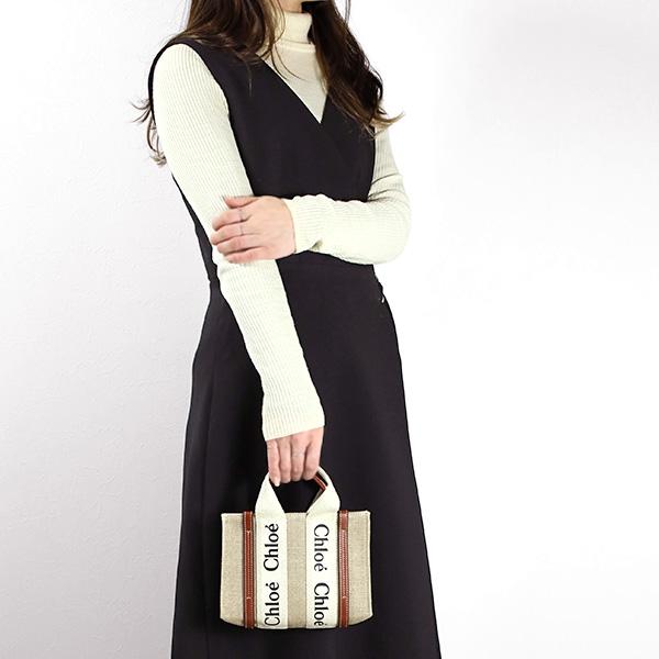 Chloe（クロエ） WOODY Mini Tote Bag ウッディ ミニトートバッグ