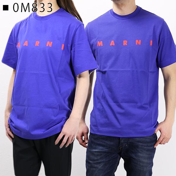 MARNI（マルニ） LOGO T-SHIRT Tシャツ 半袖 クルーネック ロゴT