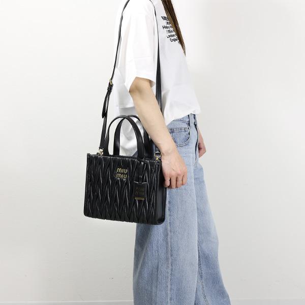 miu miu（ミュウミュウ） Matelasse Tote Bag トートバッグ ショルダー
