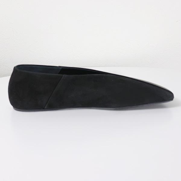 JIL SANDER（ジルサンダー） Square Toe Leather Ballet Shoes