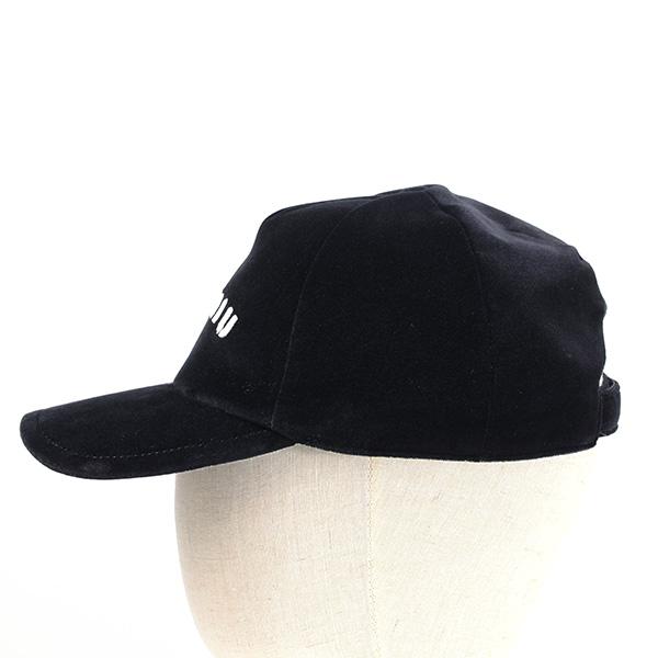 miu miu（ミュウミュウ） Velvet Baseball Cap ベースボールキャップ