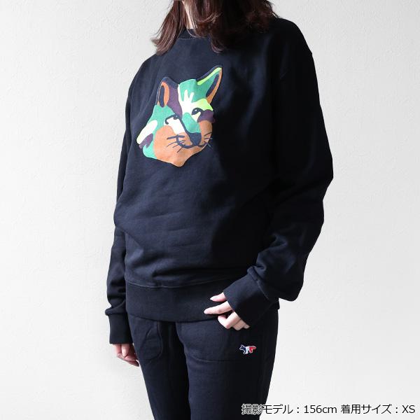 MAISON KITSUNE（メゾン キツネ） Neon Fox Print Sweatshirts ネオン