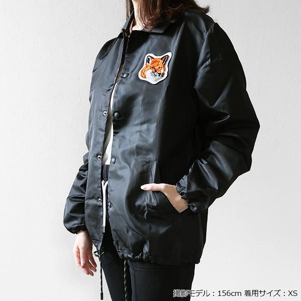 MAISON KITSUNE（メゾン キツネ） Large Velvet Fox Head Windbreaker