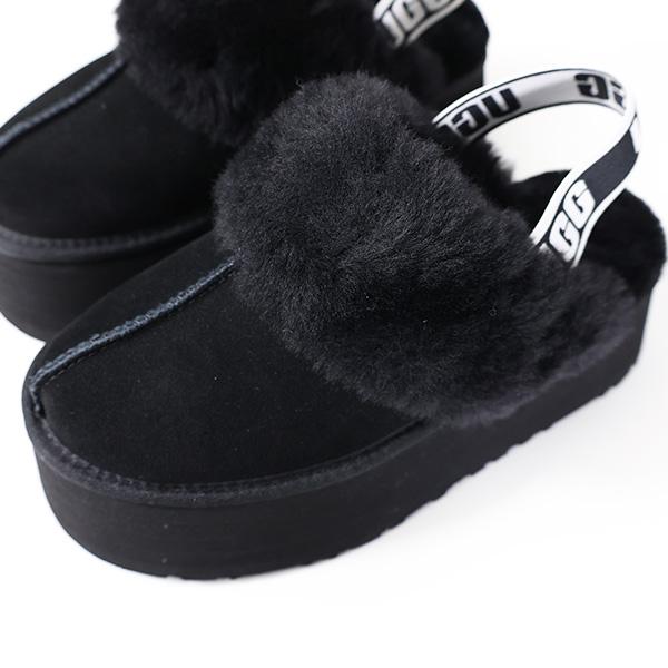 UGG（アグ） W FUNKETTE ファンケット スリッポン ムートンブーツ 厚底
