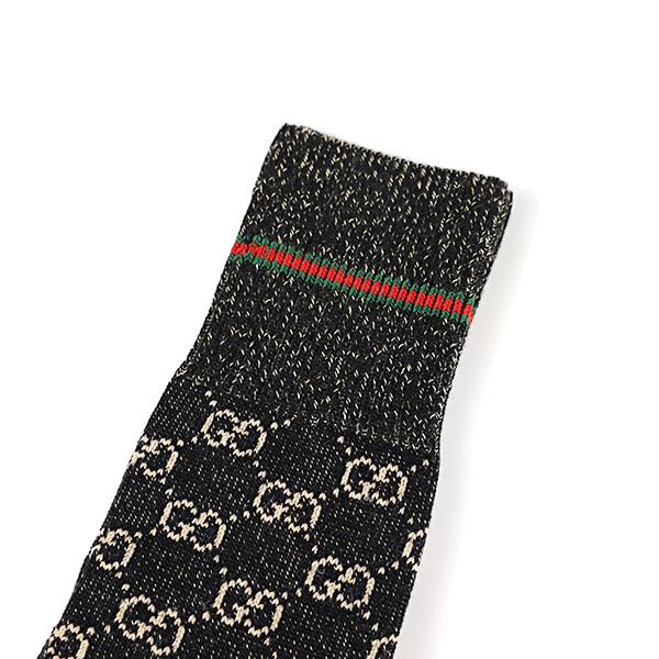 GUCCI（グッチ） ソックス ウェブ GGコットン 572266 4G056 メンズ
