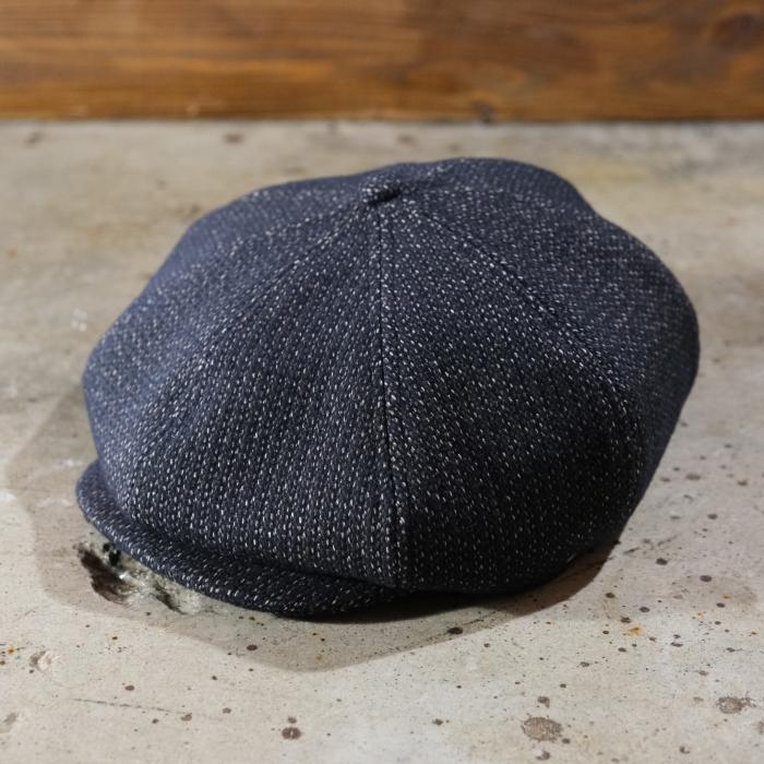 RRLのキャスケット帽(ビーチクロス) ウールコットン肉厚ビーチクロス