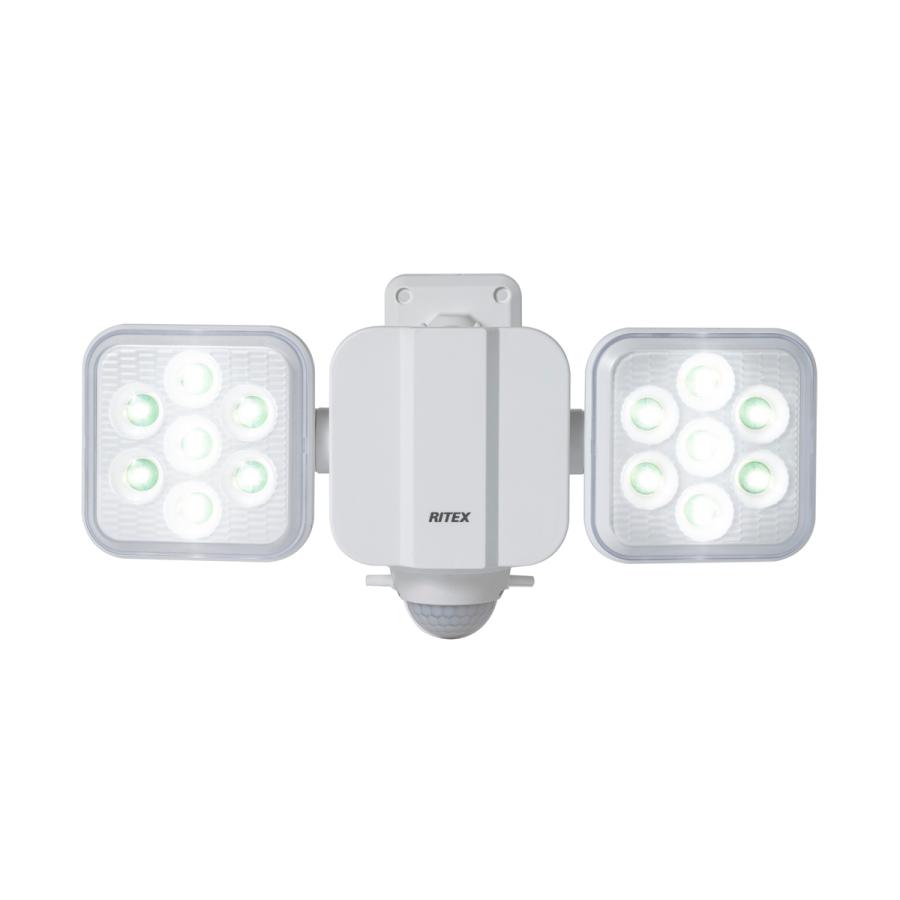 LED乾電池センサーライト 5W×2灯 フリーアーム式 LD-270 ライテックス