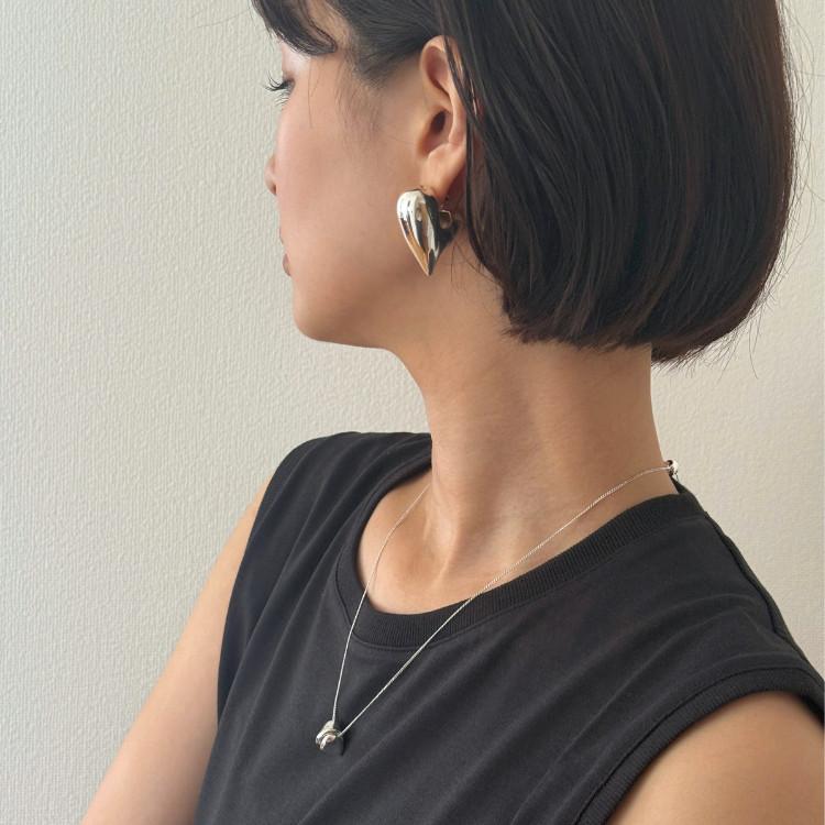 JENNYBIRD（ジェニーバード） Art Heart Puff ふっくら ハートピアス