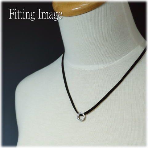 シルバー925 トライバル柄の蔦模様のリング型ペンダントトップ