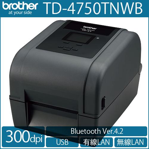 ブラザー工業 ブラザー ラベルプリンタ TD-4750TNWB（300dpi／標準