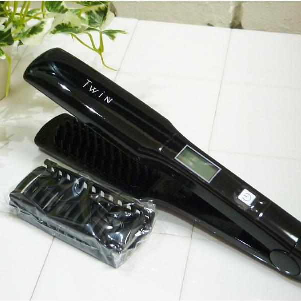 Twinアイロン SM-3038T ＜ブラック＞ ブラシアイロン : ラ・ブリーズ