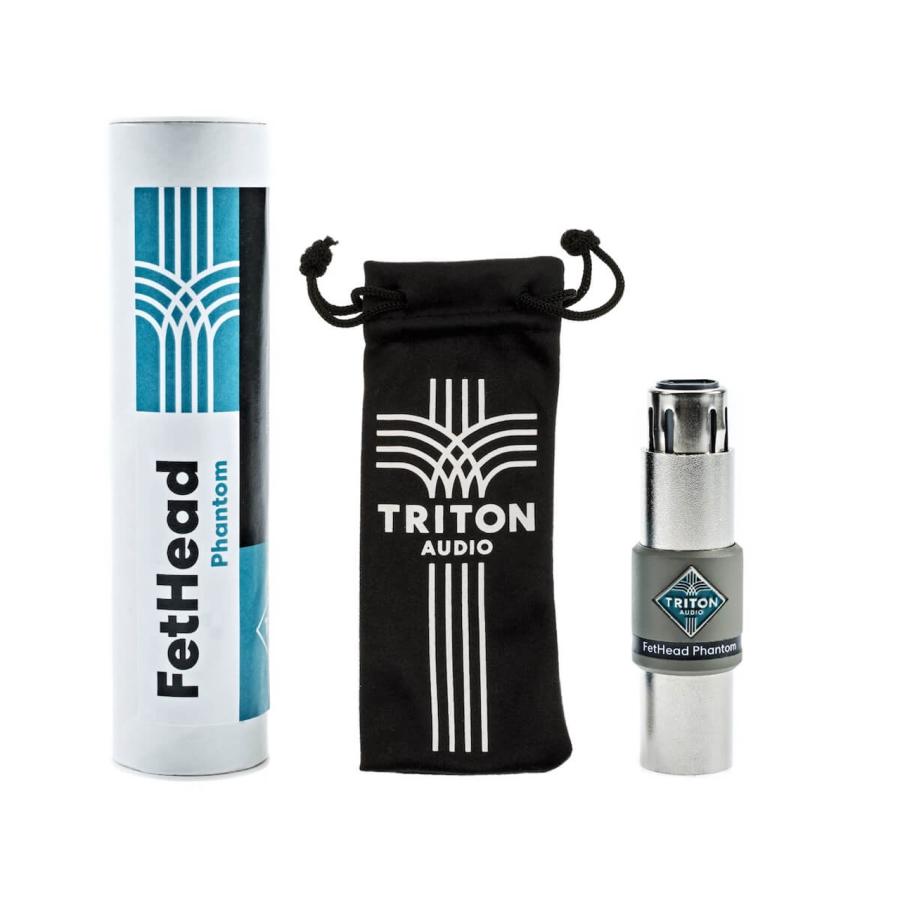 Triton Audio FetHead Phantom 超低ノイズ インラインマイクプリアンプ