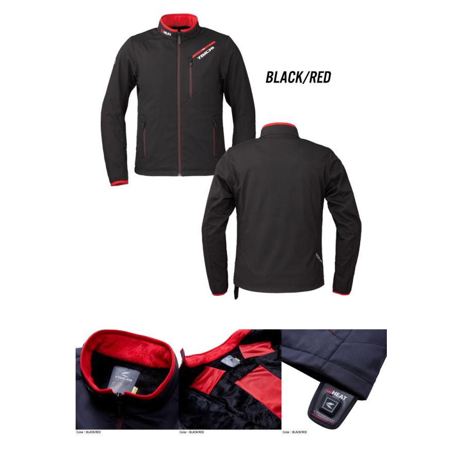 レディースバイク用電熱ジャケット防風・ストレッチ 2023年モデル 秋冬