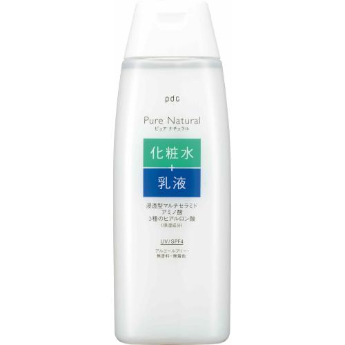 pdc ピュアナチュラル エッセンスローション UV 本体 210ml : くすりの