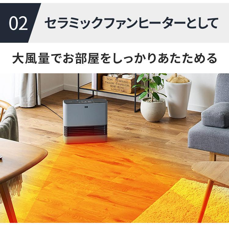 IRIS OHYAMA（アイリスオーヤマ） 大風量 加湿 セラミック ファン