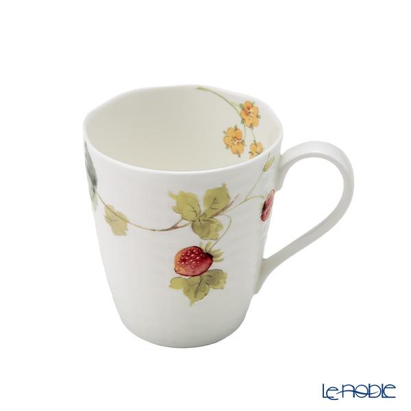 ルーシーガーデン ナルミ マグカップ 370ml ペア ストロベリー