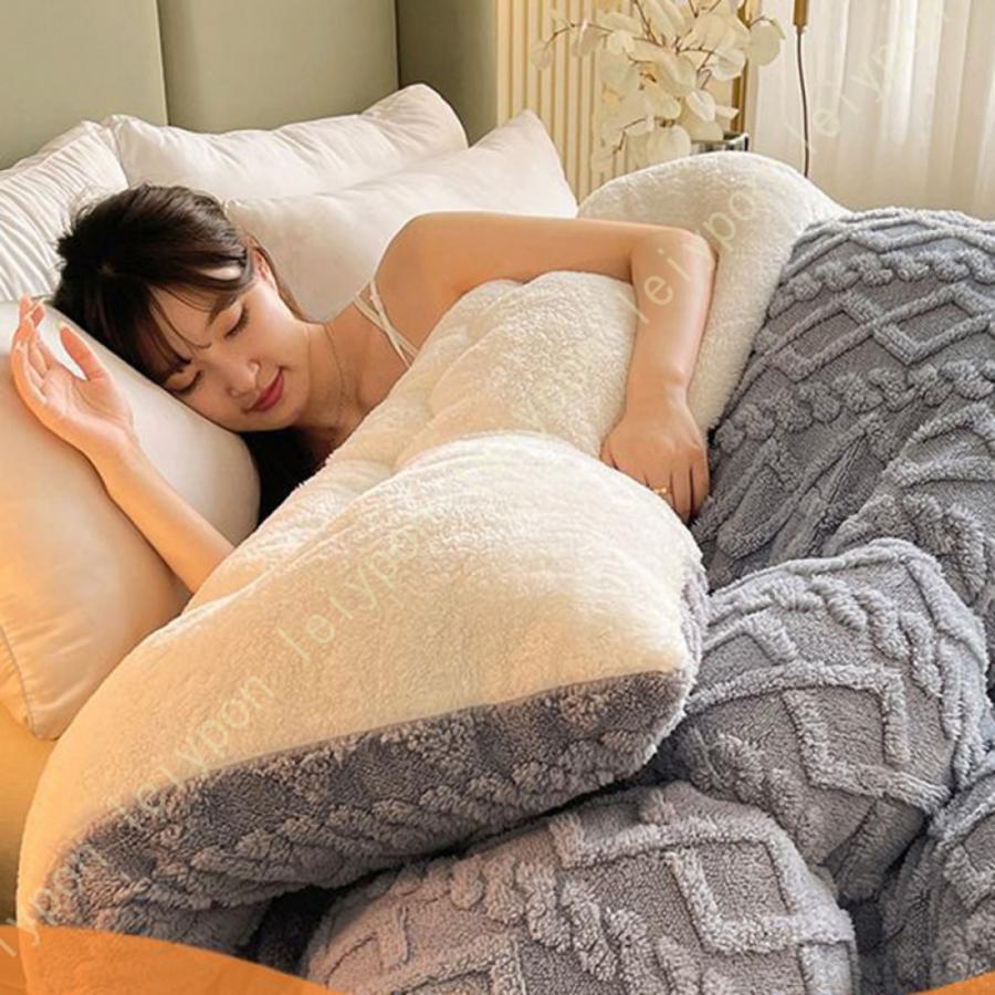 掛け布団 厚手毛布 もこもこ 冬用ふとん ボリューム 静電気防止 毛布