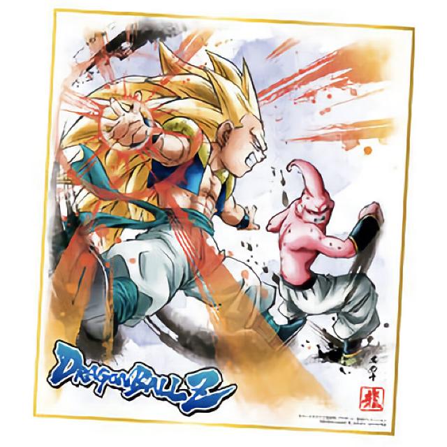 超サイヤ人3 ゴテンクスVS魔人ブウ (悪) 】 ドラゴンボール 色紙ART 8