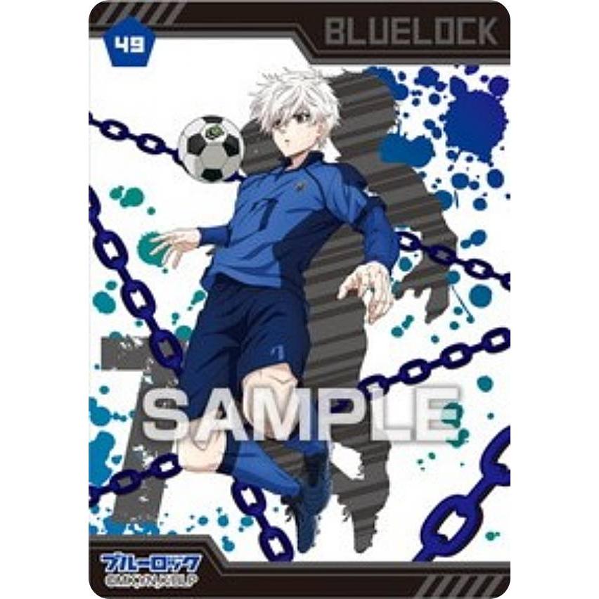 49.凪誠士郎】ブルーロック クリアカードコレクションガム2 ※カード