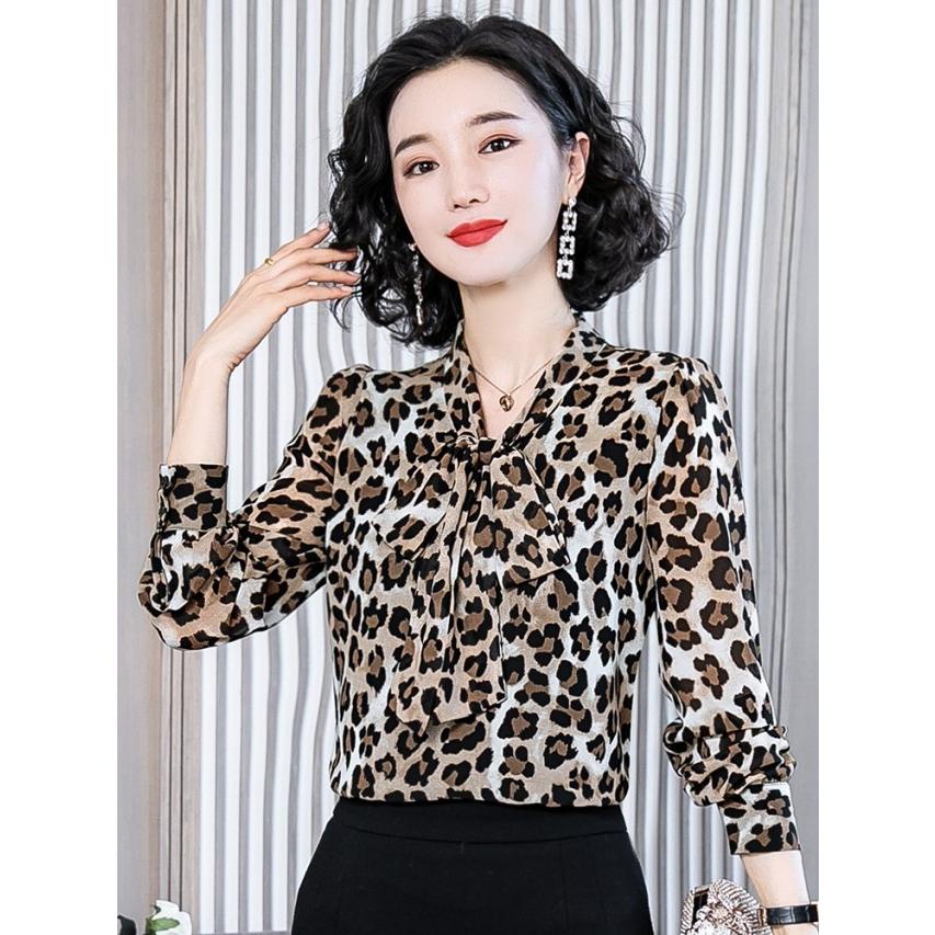 ボウタイブラウス レディース トップス ブラウス 長袖 春 秋