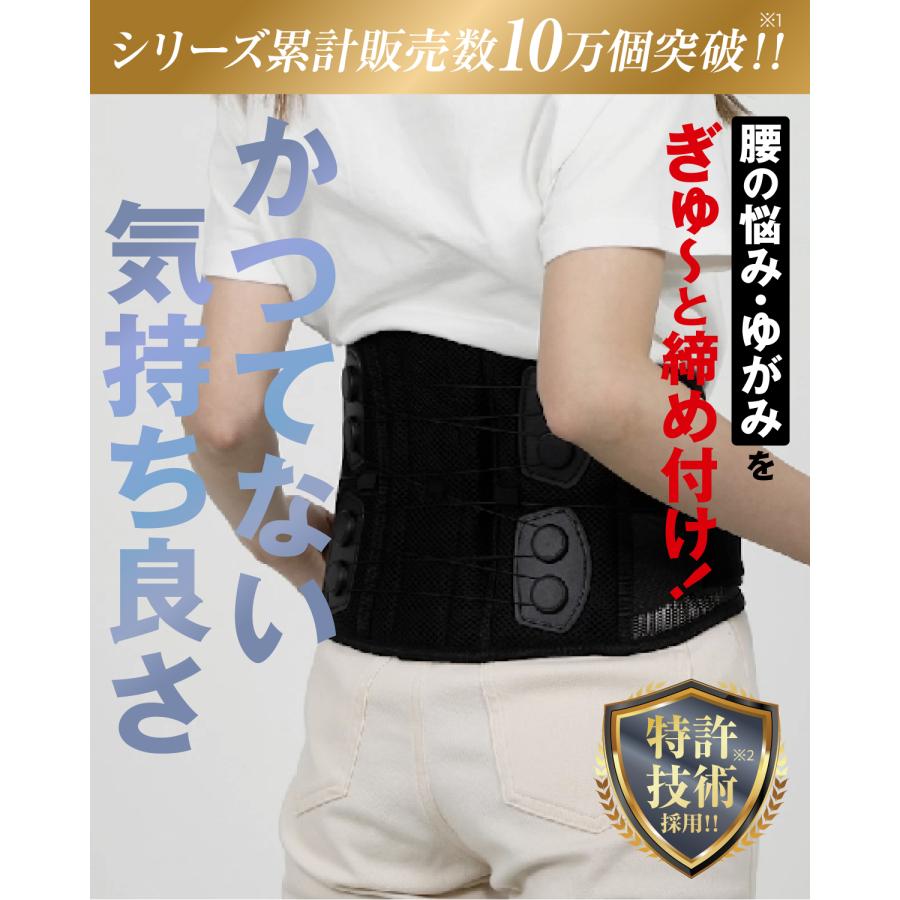 Meditect メディテクト 【整体師監修】 腰サポーター 腰ベルト 骨盤