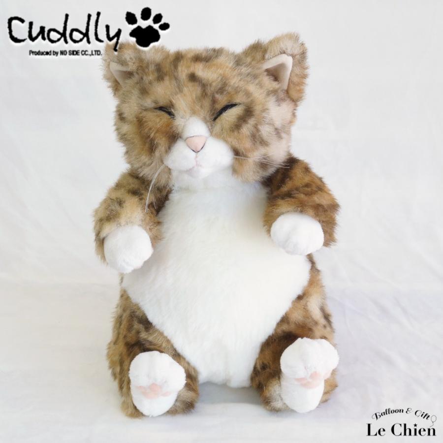 CUDDLY（カドリー） ぬいぐるみ 猫 茶トラ《ちびピン》 ねこの