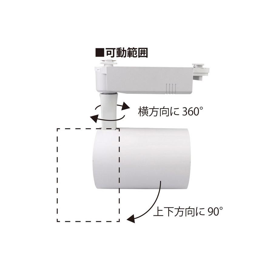 LED スポットライト ダクトレール 用 業務用 高耐久 大光量 150W型 18W