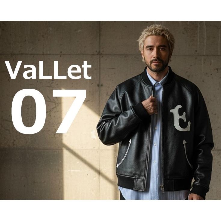 VaLLet 本革 レザースタジャン メンズ ヴァレット VALLET07AN レザー