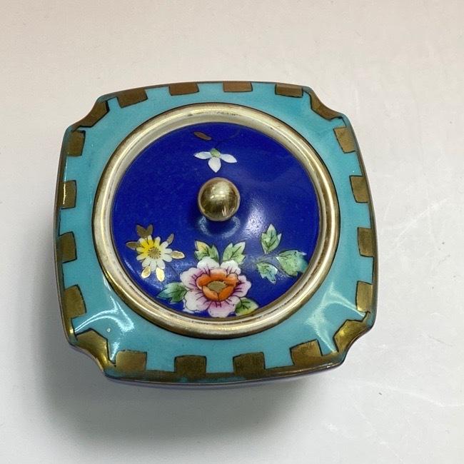 ノリタケ オールドノリタケ ドレッサーセット 6点セット ブルー花紋