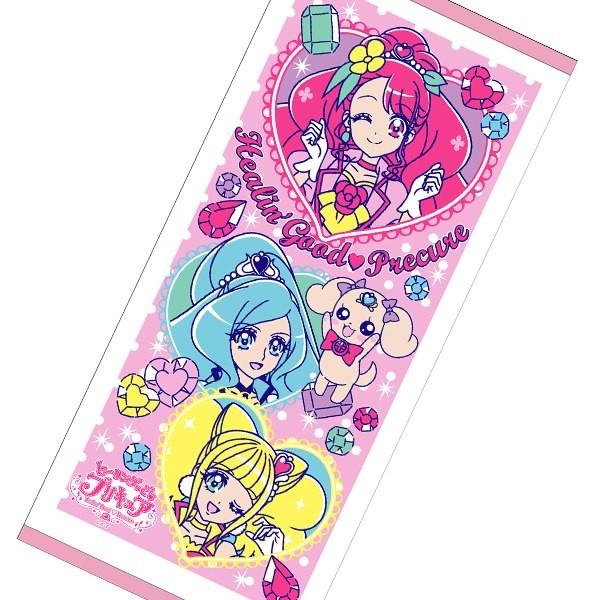 タオル 34×75 ヒーリングっどプリキュア フェイスタオル