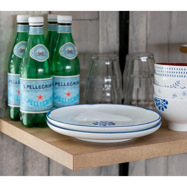 そば皿 22cm いろは 山中塗 プラスチック 同柄3枚セット （ 皿 中皿