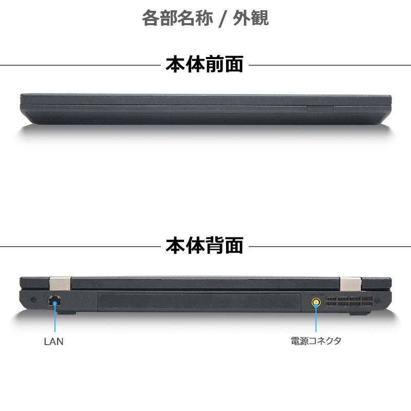 ThinkPad 【3世代 Core i7搭載】Lenovo L530 新品爆速SSD メモリ 8GB