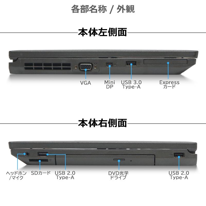 ThinkPad L Lenovo L540 第4世代 Core i7 SSD 512GB メモリ 16GB