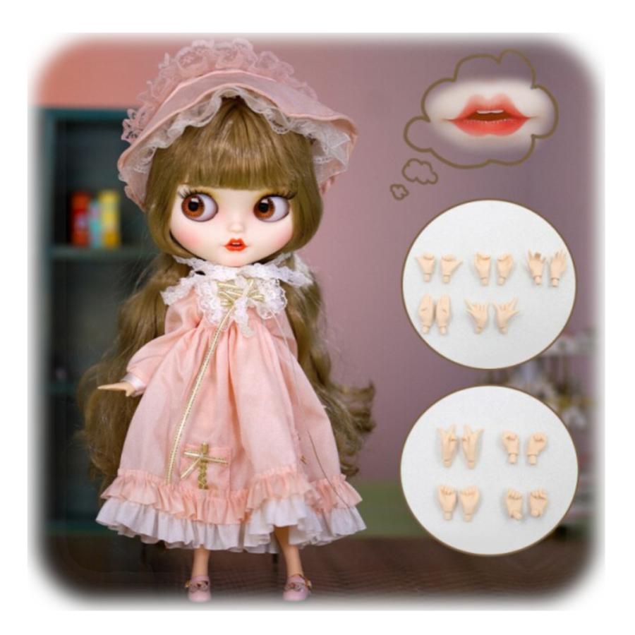 プレゼント 着せ替え人形 アイシードール オープンマウス 服 靴セット