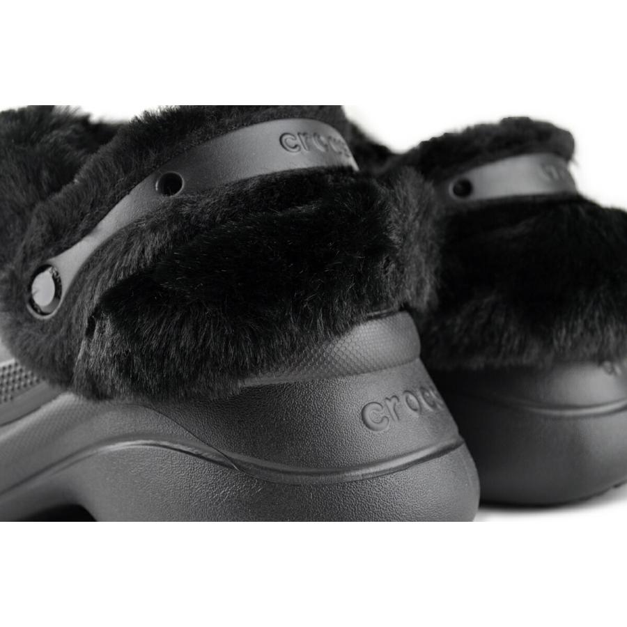 crocs（クロックス） crocs BAE LINED CLOG BLACK ベイ ラインド