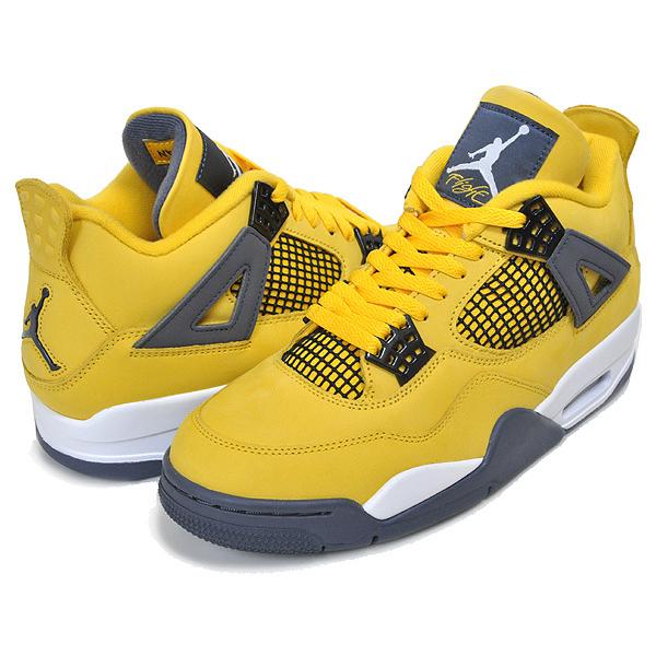 エア ジョーダン 4 NIKE AIR JORDAN RETRO LIGHTNING 2021 tour yellow