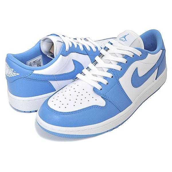 エア ジョーダン 1 NIKE AIR JORDAN LOW GOLF UNC white/university